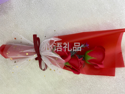 Soap Flower Bouquet, Suitable for Various Types of Gifts, Mother's Day Gifts, Valentine's Day Gifts,