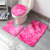 Embossed Plush Thickened Bathroom Toilet Floor Mat Foreign Trade Exclusive