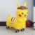 New Pikachu Children's Scooter Stroller Four-Wheel Luge Baby Maternal and Infant Store Gift Toy Car Bicycle