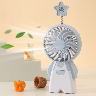 Cartoon Little Fan Charging Creative Student Children Activity Gift