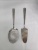 Stainless Steel Toy Coyer Small Spoon Slotted Turner Spoon for Individual Portions