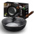 One Piece Dropshipping Zhangqiu Iron Pan Non-Stick Non-Coated Wok 32cm Household Pan Frying Pan Gift Pot