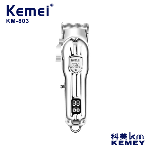 cross-border factory direct supply electric clipper comei km-803 hair clipper carbon steel cutter head barber shop special electric clipper
