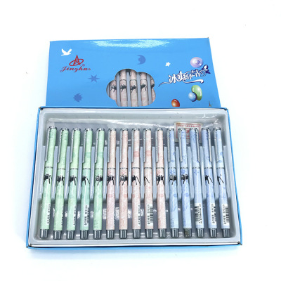 Supply Golden Bamboo Pen Metal Penholder Student Writing Practice Pen Learning Office 2 Yuan Stationery Wholesale