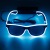New Micin Luminous Glasses USB Rechargeable Glasses KTV Bar Celebration Yiwu Factory Novelty Toys Wholesale