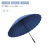 Umbrella 24k plus-Sized Leather Handle Business Umbrella High-End Sun Umbrella Wind-Resistant Gift Advertising Umbrella