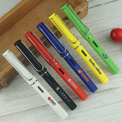 Gel Pen Pen Water-Based Sign Pen Advertising Marker Pen Ordering Logo Company Publicity Education Gift Business Printing