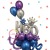 Cross-Border Hot Selling Factory Direct Sales 22PCs Birthday Theme  Chrome balloons ,