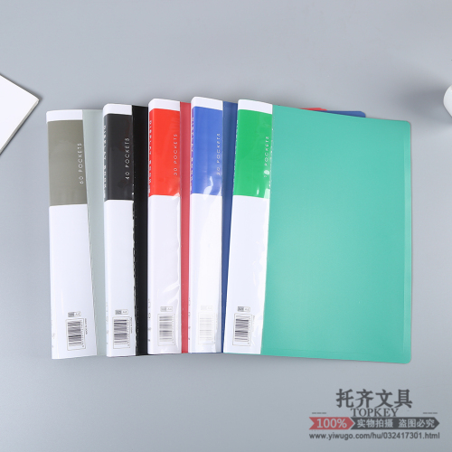 test paper storage bag release paper info booklet examination paper test paper clip classification folder multi-layer transparent insert wholesale