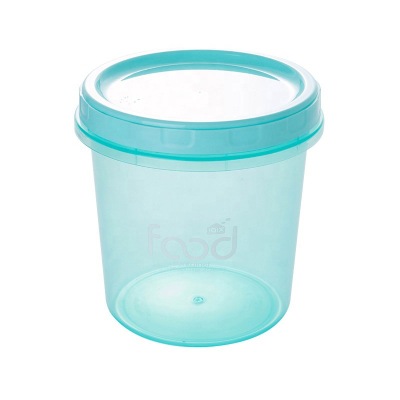 Cereals Food Sealed Cans round Snack Storage Storage Cans Kitchen Plastic Transparent Storage Fantastic