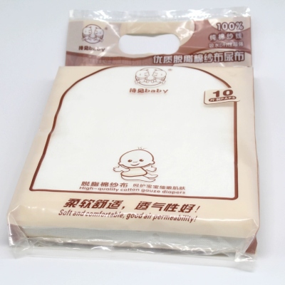 Wholesale Newborn Washable Diaper Gauze Infant Cotton Diapers 10 Pack