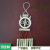 Bamboo Chime Bamboo Crafts Toys Pastoral Accessories Handicraft Owl Wind Chimes Pendant