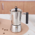 Electric Drip Coffee Maker Machine With Stainless Steel Deco