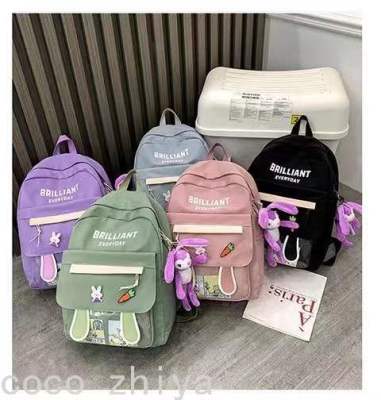 Schoolbag Female High School Junior High School Student Large Capacity Small Fresh Casual Backpack