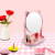 Ins Desktop Desktop with Storage Cosmetic Mirror European Dormitory Girl Heart Princess Mirror Beauty and Makeup Mirror