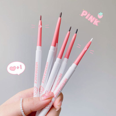 Sweet Strawberry Liquid Eyeliner Shadow Crouching Silkworm Color Waterproof Not Smudge Long-Lasting Ultra-Fine Glue Pen