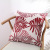 New Linen Palm Leaf Pillow Pillow Cover Office Summer Plant Cushion Cover Party Decoration