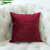 Netherlands Velvet Solid Color Embossed Pillow Cover Bed Backrest Geometric Figure Cushion Cover Sofa Backrest Cushion Cross-Border