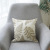 High Precision Embroidered Leaves Pillow Cover Car and Office Cushion Cover Pastoral Sofa Back Cushion Bedside Cushion