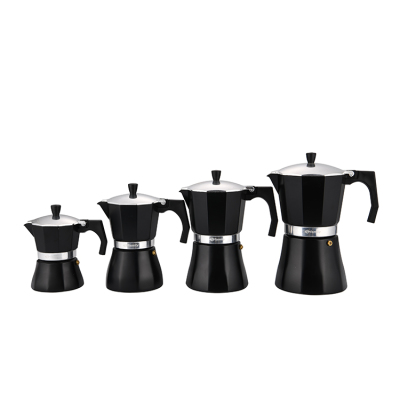 Good Quality Best Label Aluminum Espresso Coffee Maker Moka 