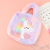 New Cartoon Embroidered Plush Shoulder Bag Cute Girl Kid's Handbag Unicorn Girl's Crossbody Bag in Stock