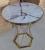 Light Luxury Stone Plate Marble Round Tea Table Simple Round Table Creative Small Tea Table Coffee Table
