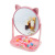 Ins Desktop Desktop with Storage Cosmetic Mirror European Dormitory Girl Heart Princess Mirror Beauty and Makeup Mirror