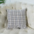 Thickened Linen Geometric Square Cushion Cover Pillow Cover Plaid Chessboard Cushion Cover Sofa Backrest Cushion Bedside Cushion