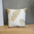 Linen Feather Double-Sided Pillow Cover Bed Backrest Car and Office Cushion Cover Sofa Backrest Cushion Bedside Cushion