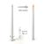 28cm Remote Control LED Electronic Candle Pole Candle Plastic Simulation Long Candle Pointed Timing Candle Wedding Christmas