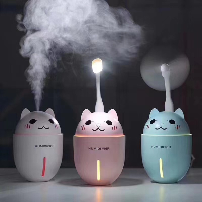 Cute Pet Humidifier New Three-in-One Air Purifier Office Home Car Humidifier