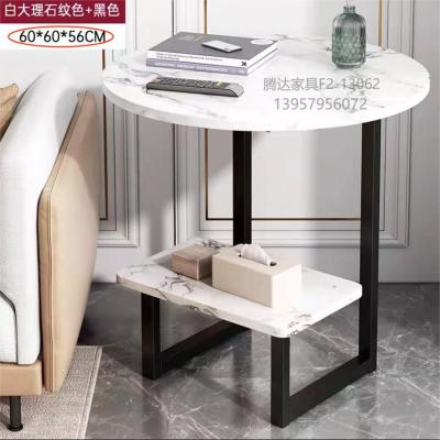 Light Luxury Stone Plate Square Coffee Table Simple Tea Side Table Square Table Creative Small Tea Table