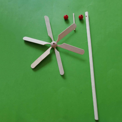 Manufacturers Supply Bamboo Big Windmill Children's DIY Toys Bamboo Crafts Outdoor Toys Bamboo Big Windmill