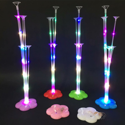 LED Illuminated Table Floating Luminous Blossom Shaped Kid's Table Floating Balloon Table Floating