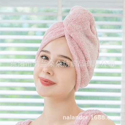 [Factory Hair-Drying Cap Wholesale] Cute Thickening Super Strong Absorbent Hair Drying Cap Hair-Drying Cap Female 2022 New Female Starry Pure