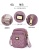 Women's Backpack 2022 New Mummy Bag Crossbody Bag Casual Oxford Cloth Urban Simple Style Zipper Coin Purse