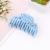 Simple Color Medium Size Plastic Hairpin Grip Women's Bath Hair Claws Hair Grip Hair Clip Claw Clip Japanese and Korean Trend