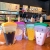 Internet Celebrity Ins Style Children's Cups Summer Women Go out to Carry Kindergarten Cup with Straw Cute Watermelon Ice Cream Kettle