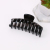Korean Style Large Barrettes Updo Hair Fall Not Bad Bright Black Grip TikTok Same Style Department Store Stall Head Accessories Wholesale