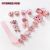 Korean Children's Hair Accessories Set Soft Box Portable Box Baby Hair Clip Bow Edge Clip Hairpin Ornament 18-Piece Set