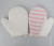Striped Point Linen Sponge Bath Gloves For Foreign Trade