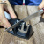Portable Mini Knife Sharpener Household Kitchen Manual Sharpening Stone Fast Sharpening Bracket Double Slot Sharpener