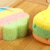 Colored Seaweed Bath Sponge Foreign Trade Exclusive