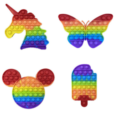 Rainbow Macaron Hawaiian Butterfly Mickey Headwear Ice Cream Rat Killer Pioneer Child Parent-Child Interaction Educational Toys