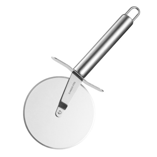 stainless steel pizza hob lace wheel knife pizza double wheel cutter wave pattern single and double head cutting blade cake knife