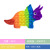 Rainbow Triceratops Dinosaur Frog Cock with Eyes Animal Deratization Pioneer Child Parent-Child Interaction Educational Toys