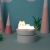 Nordic Internet Celebrity Ins Cat Bunny USB Rechargeable LED Mini Silicone Night Lamp Cartoon Table Decoration Table Lamp