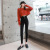 High Waist Belly Contracting Black Leggings Women's Outer Wear Magic Slimming Skinny High Elastic Tight Pencil Pants