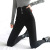 High Waist Belly Contracting Black Leggings Women's Outer Wear Magic Slimming Skinny High Elastic Tight Pencil Pants