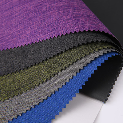 Polyester Oxford Waterproof Fabric, PVC-coated Water Resistant Fabric Factory Wholesale